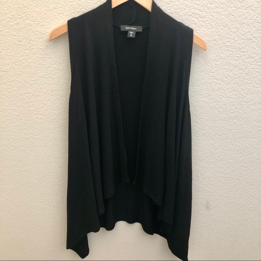 KAREN KANE Drape Vest, Medium